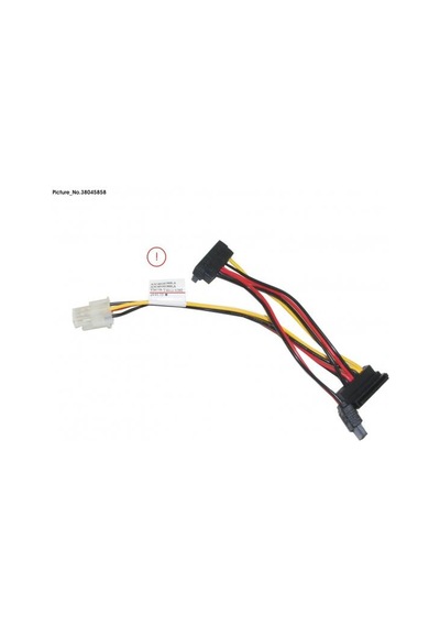 Fujitsu Uyumlu ESPRIMO Sata Güç Kablosu