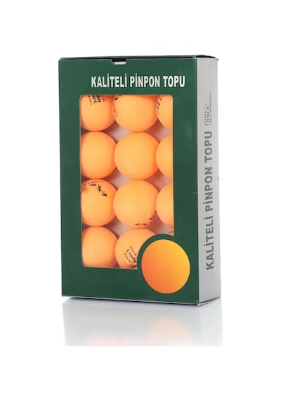 3 Yıldız Masa Tenisi Pinpon Topu +40 Gazlı Yapı Sekme Garantili Profesyonel Pingpong Top 12 Adet