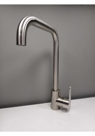 Fleko Inox Eviye Mix Bataryası Gri