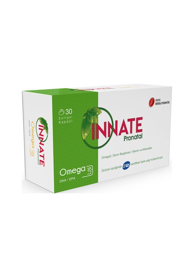Innate Pronatal Omega 3 30 Kapsül