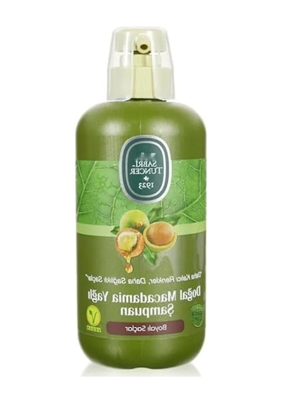 Doğal Macadamia Yağlı Şampuan - 600 Ml Beyaz