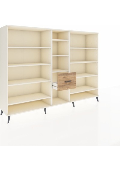 Hyperion Dolap 11 Raflı 3 Çekmeceli 220x44x163 Aytaşı-aytaşı/çam Aytası/atlas Çam - Aytası Hyperion Dolap 11 Raflı 3 Çekmeceli 220x44x163 Aytaşı-aytaşı/çam Aytası/atlas Çam - Aytası
