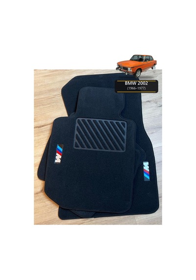 Oto Halı Paspas Seti Bmw 2002 1966 1977 Uyumlu Sport Kaymaz & Şık Tasarım - Tasarım 1