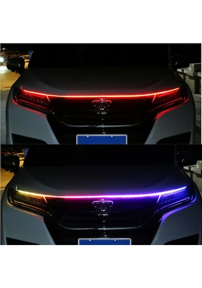 Drl Ön Kaput Gündüz Ledi App ve Kumanda Kontrol Rgb Led Şerit