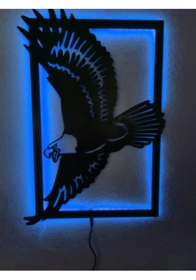 Kartal Led Işıklı Tablo