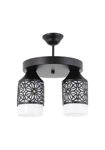 Ikili Spor Model Modern Retro Rustik Avize Beyazcam