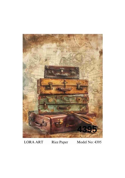 Lora Pirinç Dekopaj Kağıdı 4395