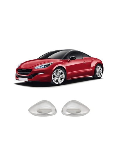 Peugeot Rcz Uyumlu 2010 Ve Üzeri Krom Ayna Kapağı 2 Parça Paslanmaz Çelik