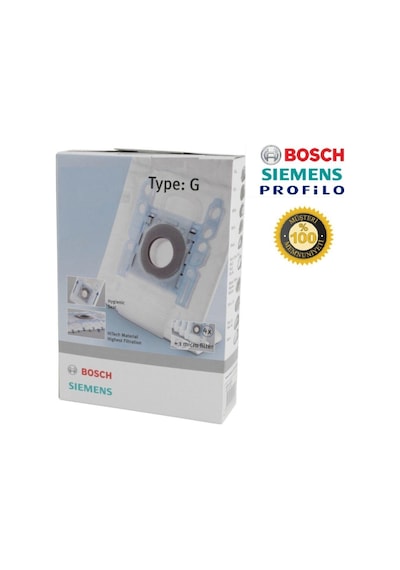Bosch Uyumlu Siemens Profilo Synchropower Vz41Fgall Toz Torbasi
