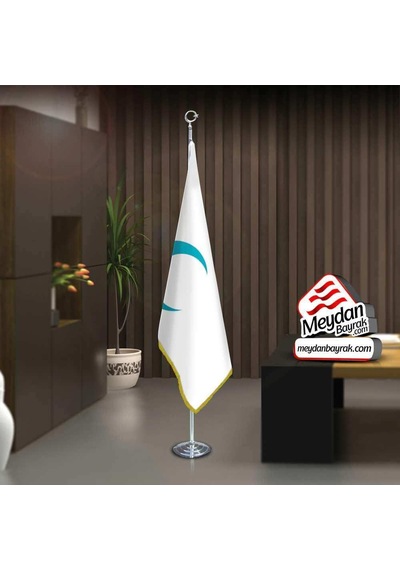 Hive Hanlığı Bayrak -ofis -makam-toplantı Odaları -direkli -saçaklı Makam Bayrağı 1