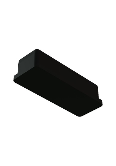 Cateksss 15x40 Mm Düz İç Profil Tapası Siyah - 58 Li Paket