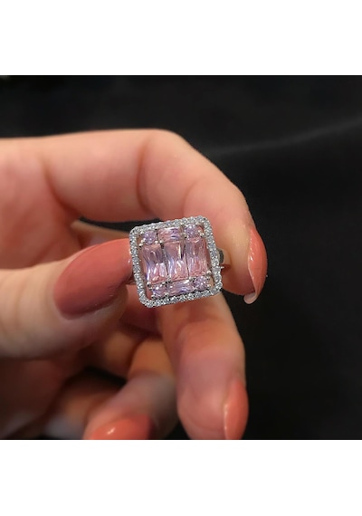 Stella Pembe Fashion Yüzük