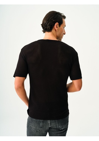 LOFT Regular Fit Erkek Tshirt K.kol Lf2032165 Q1.v1 Siyah