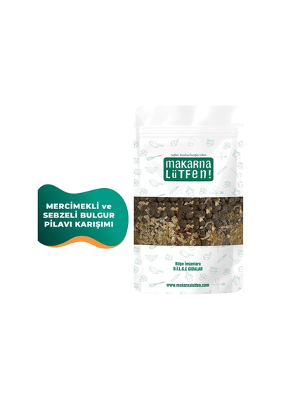 Mercimekli Ve Sebzeli Bulgur Pilavı Karışımı 250 Gram