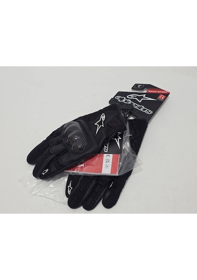 Alpinestars Smx-1 Air V2 Korumalı Motosiklet Eldiveni Xl Beden Siyah