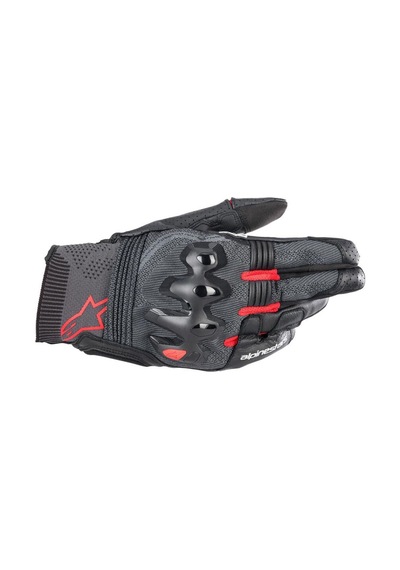 Alpinestars Morph Korumalı Motosiklet Eldiveni Siyah Kırmızı