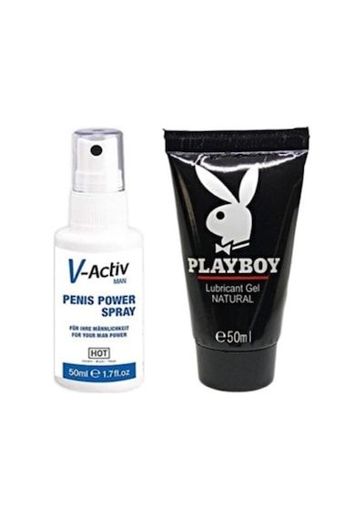Playboy Hintohu Erkeklere Özel Sprey 50 Ml + Playboy Lubricant 50ml Jel