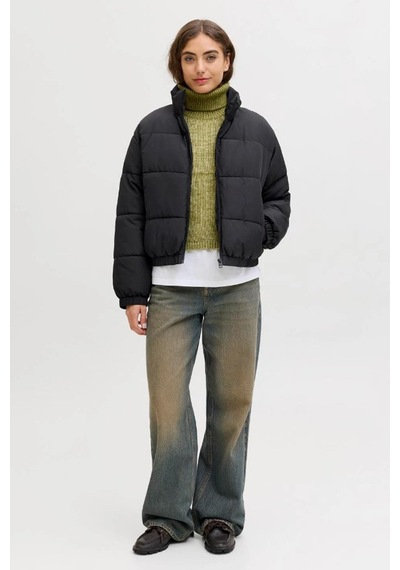Jack & Jones Jxtracy Kadın Mont Siyah