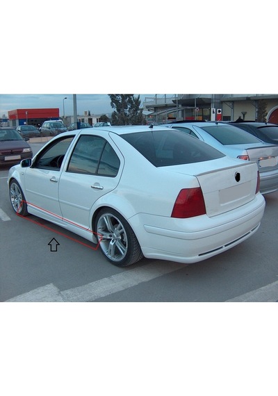 Volkswagen Bora Marşpiyel Takımı Fiberglass Boyasız A+ Kalite