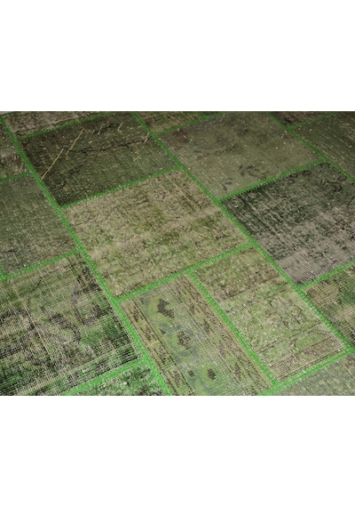 Patchwork El Dokuma Anadolu Halısı – Spring (425347450) Gri