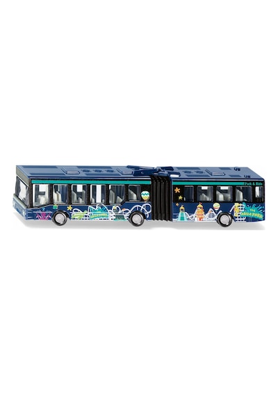 2 Adet Siku Articulated Bus 1617
