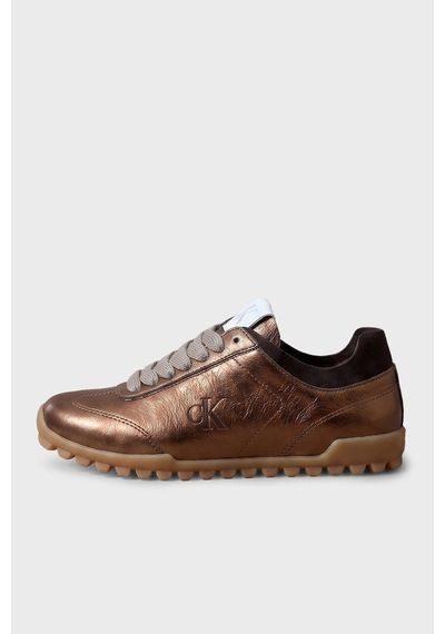 Calvin Klein Parlak Deri Sneaker Ayakkabı Hw0hw0330502n Kadın Ayakkabı Hw0hw03305 02n Bronz Calvin Klein Parlak Deri Sneaker Ayakkabı Hw0hw0330502n Kadın Ayakkabı Hw0hw03305 02n Bronz