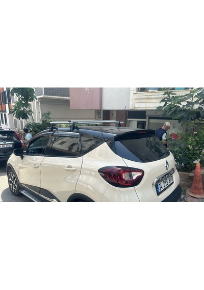Renault Captur Oluksuz Ara Atkı - Tavan Taşıma Barı - Gri A+kalite Ara Atkı