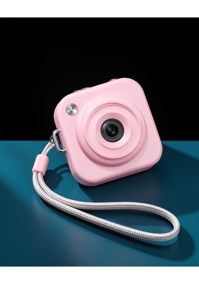 Dijital Fotoğraf Makinesi Cep Boy Pembe 2,01 İnç Ekran Blm108-5 Belirtilmemiş
