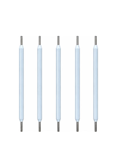 3 Volt 360mm Mavi Esnek Led Filament Retro Tungsten Görünümlü Dekoratif Filament 5 Adet