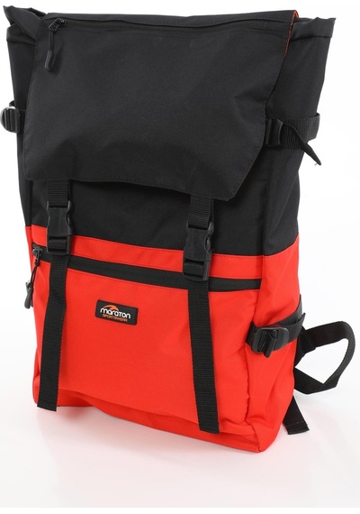 Maraton Active Unisex Basic Siyah-turuncu Çanta 90083 - Siyah-turuncu