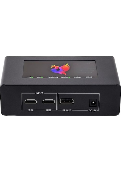 Godlıke Touch Screen Hdmı/dp Fuser 4k Görüntü Birleştirme Cihazı - Hdmı Synthesizer