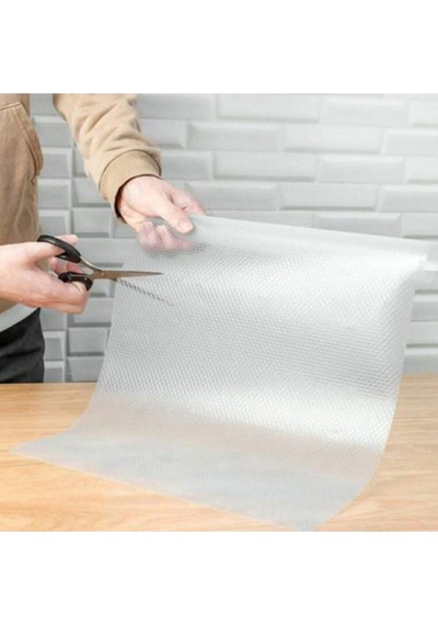 Raflık Kaymaz Dolap Içi Çekmece Raf Örtüsü Kaydırmaz Şeffaf 45 Cm X 1 Metre Plastik Diğer