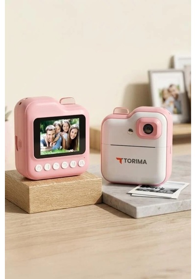 Delux Serisi Dijital Fotoğraf Makinesi Cmr15 Pembe Akıllı Cihaz