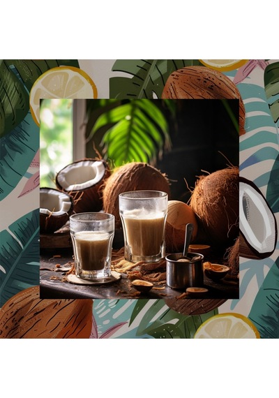 Mim And More Coconut Coffee Hindistan Cevizi Aromalı Kahve Çekirdek Kahve 200 G