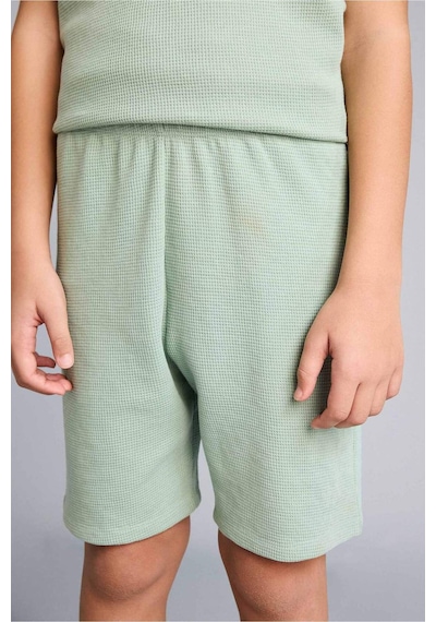Defacto Tişört Şort Waffle 2li Pijama Takımı Erkek Çocuk D9993a826smkh434 Haki-kh434 Defacto Tişört Şort Waffle 2li Pijama Takımı Erkek Çocuk D9993a826smkh434 Haki-kh434