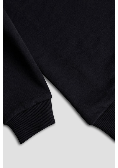 United Colors Of Benetton Erkek Çocuk Sweat Bnt-b23342 Siyah