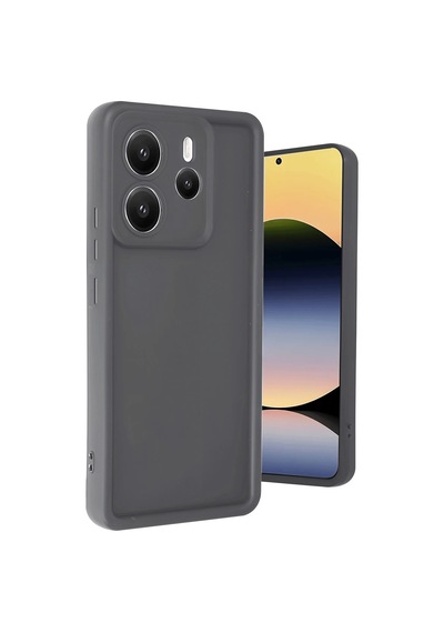 Xiaomi Redmi Note 14 4g Uyumlu Kılıf Viera Silikon - Gri