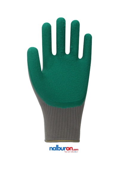 Beybi Pl17 Flex Polyester Likralı İpten Örülmü Lateks Kaplı İş Elidveni 10 Numara Xl