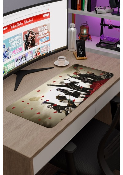 Death Parade Anime V1 - 70x30 Xl Gaming Kauçuk Kaymaz Taban Mouse Pad Fare Altlığı