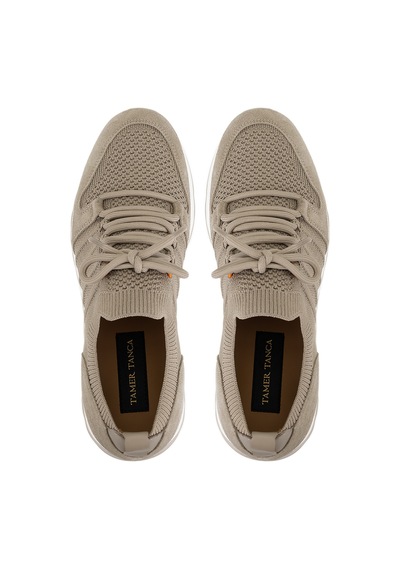 Tamer Tanca Erkek Tekstil Bej Süet Sneakers & Spor Ayakkabı 1151 Tnc-5 Erk Ayk Y26 Bej Suet/trk Bej1