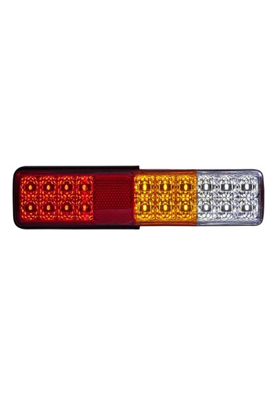 12V-24V Stop Lambasi L(Edli) (4 Fonksiyonlu) (223*56*50) Komatsu