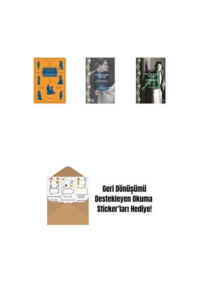 Mürebbiye + Kuyrukluyıldız Altında Bir İzdivaç Cep Boy + Gulyabani Cep Boy + Okuma Sticker'ları