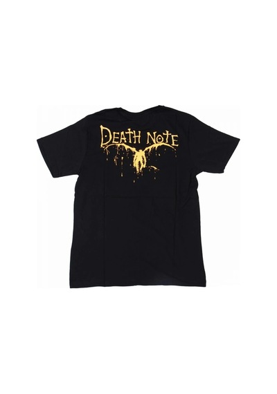 Death Note No:6 Tişört Siyah Çok Renkli