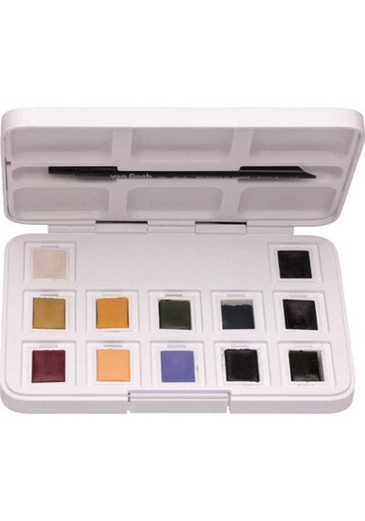 Suluboya Seti Muted Colors 12 Renk