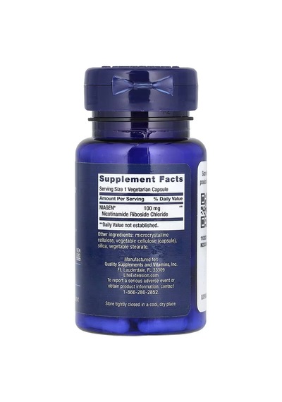 Life Extension Nad+ Cell Regenerator Brain & Cognitive 100 Mg 30 Vegetarian Caps Aromasız