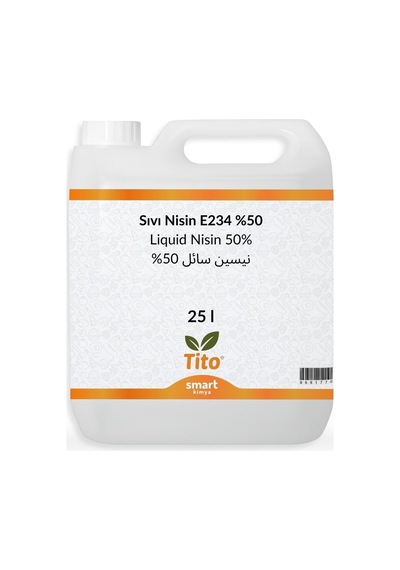 Sıvı Nisin E234 %50lik 25 Litre