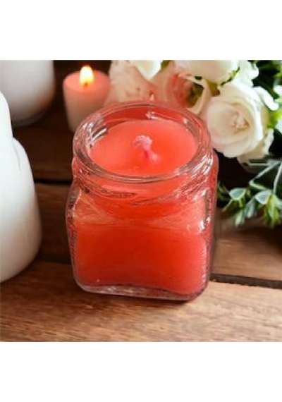 Bernami Vazo Pinterest 3'lü Özel El Yapımı Mini Boy Vanilyali Kokulu Mum Diğer