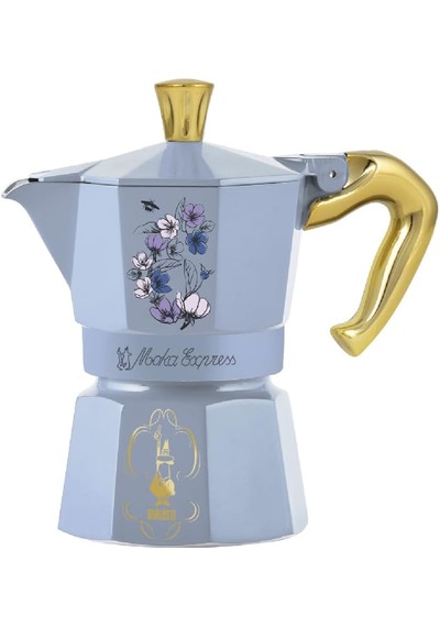 Bialetti - Moka Express Bridgerton: 6 Cups Ocak Üstü Espresso Pişirici