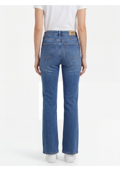 LOFT Belinda Slim Fit Kadın Pantolon Denim