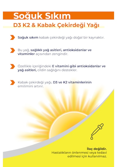 Orfarma Vitamin D3K2 20 ML